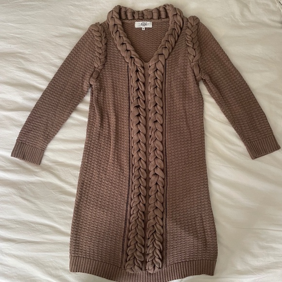 Tibi sweater dress - taupe - Picture 1 of 5